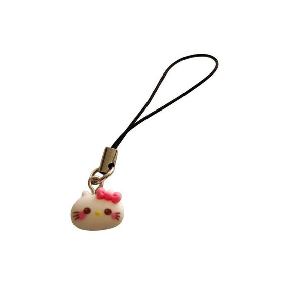 Hello Kitty Kawaii Phone Charm Keychain - Picture 1 of 2
